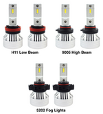 LumX Headlight/Fog Light Package (Chevy/GMC 07.5-14)