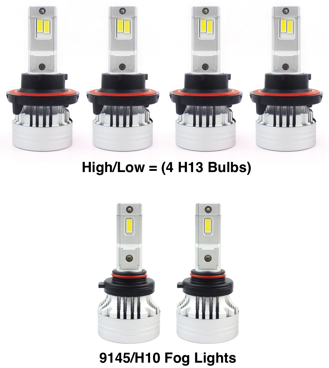 LED H11 Ambient + Fog Unit