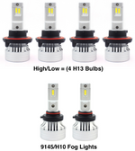 LumX Headlight/Fog Light Package (17-22 Super Duty)